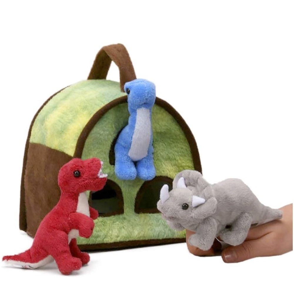 Unipak Dino Finger Puppet Play House